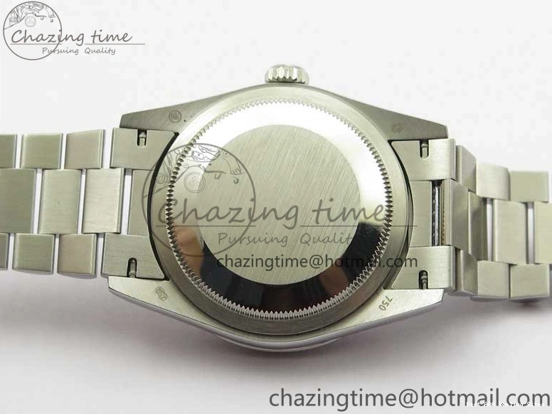 AAA Replica Watches 2682 Bracelet Edition MoistureWicking 36mm Day-Date MOP SS on Dial White President A 128239 Crystal Best SS Crystal Marker BP 1226